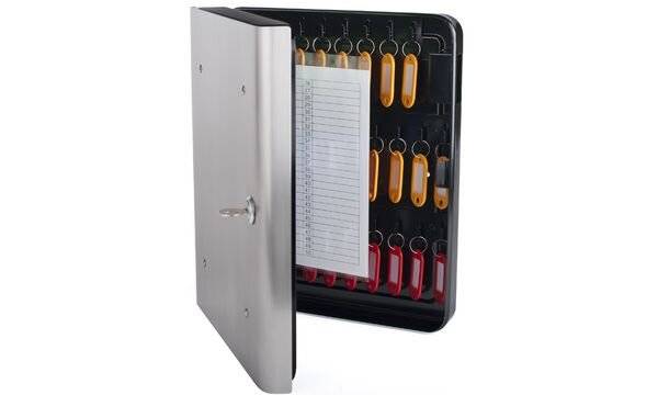 Pavo Design-Schlüsselkasten für 54 Schlüssel dunkelgrau 7300249