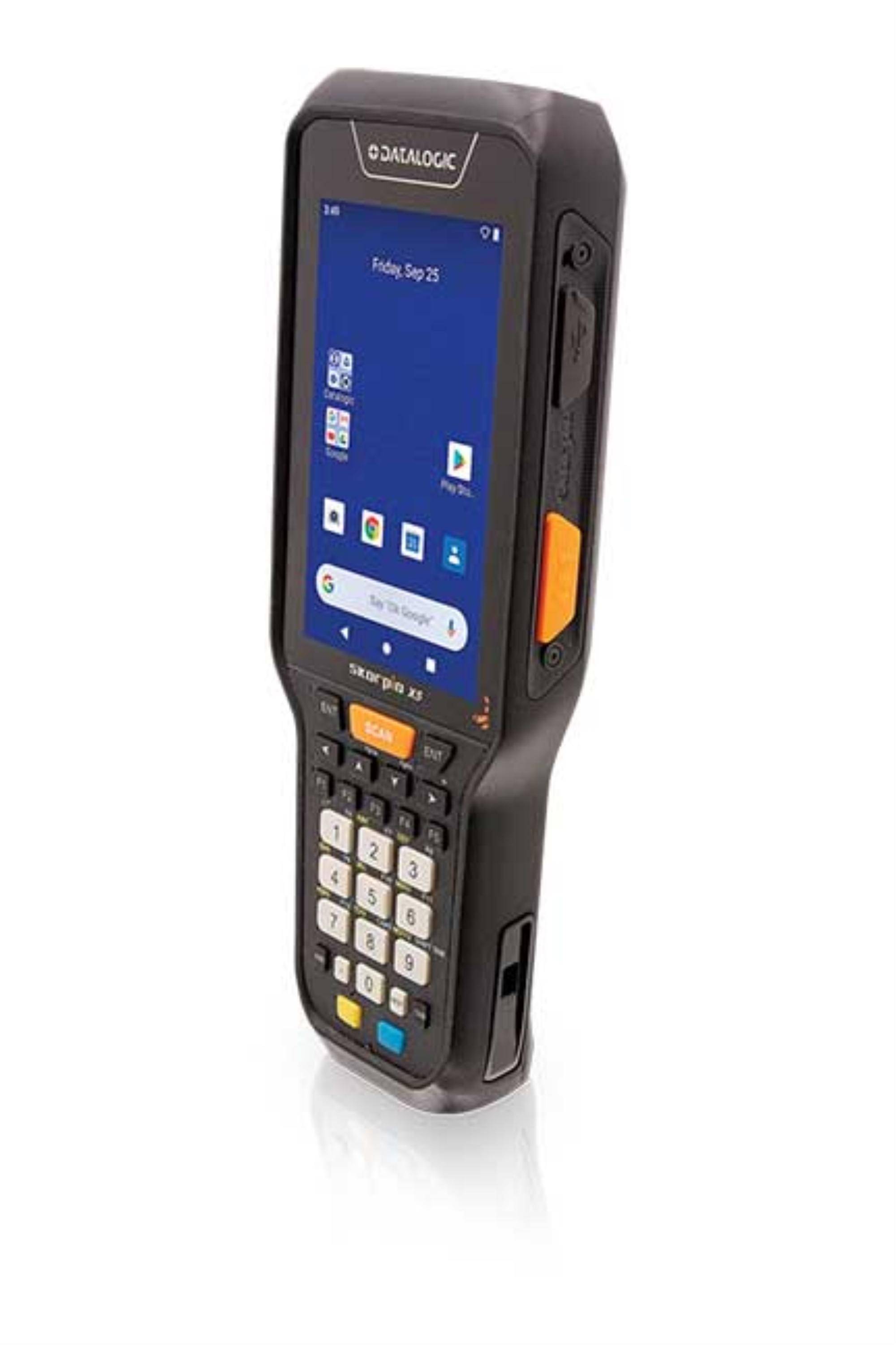 Datalogic Skorpio X5, 10,9 cm (4.3 Zoll), 800 x 480 Pixel, LCD, Multitouch, Kapazitiv, Gorilla Glass