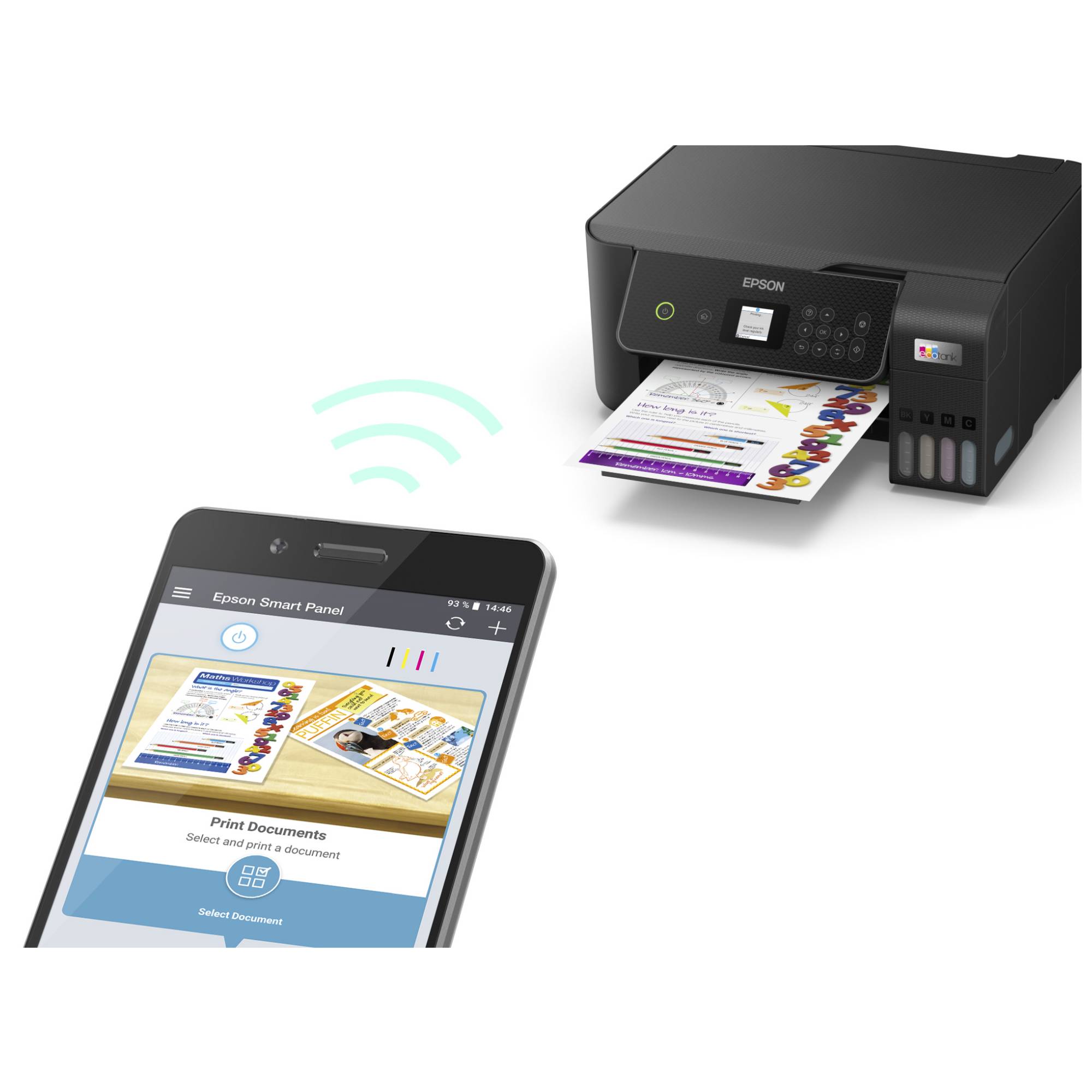 Epson EcoTank ET-2871 - Multifunktionsdrucker - Farbe - Tintenstrahl - ITS - A4 (Medien)