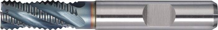 Schaftfräser DIN 844 Typ NR D.16mm Einsatz-L.42mm HSS-Co5 TiCN Weldon TW