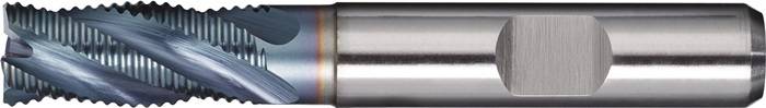 Schaftfräser DIN 844 Typ HR D.20mm Einsatz-L.52mm HSS-Co5 TiCN Weldon TW