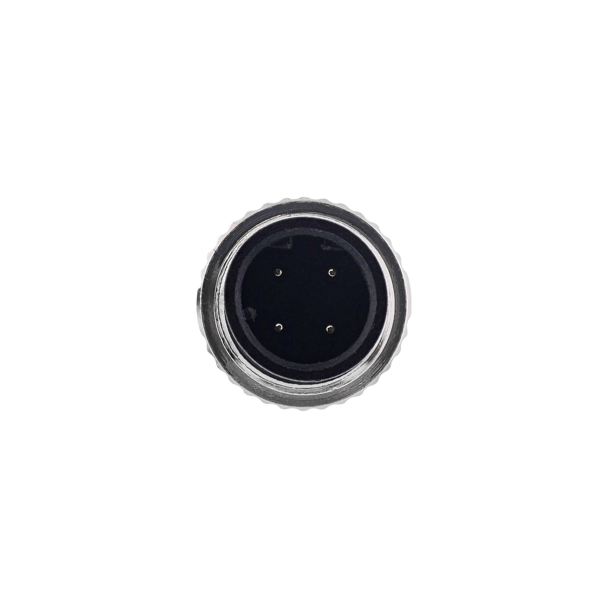 InLine® Industrie Netzwerkkabel, M12 4-pin D-kodiert Stecker/Stecker, PUR, 1m Kabel Patchkabel M12