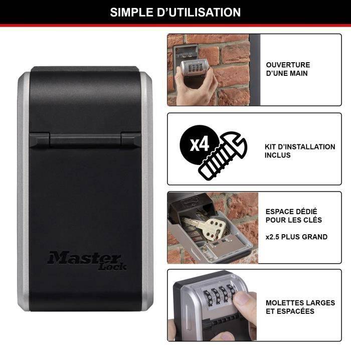 MASTER LOCK Wandmontierter Schlüsseltresor - 5481EURD