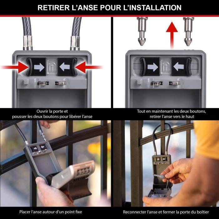 MASTER LOCK Schlüsseltresor - 5482EURO