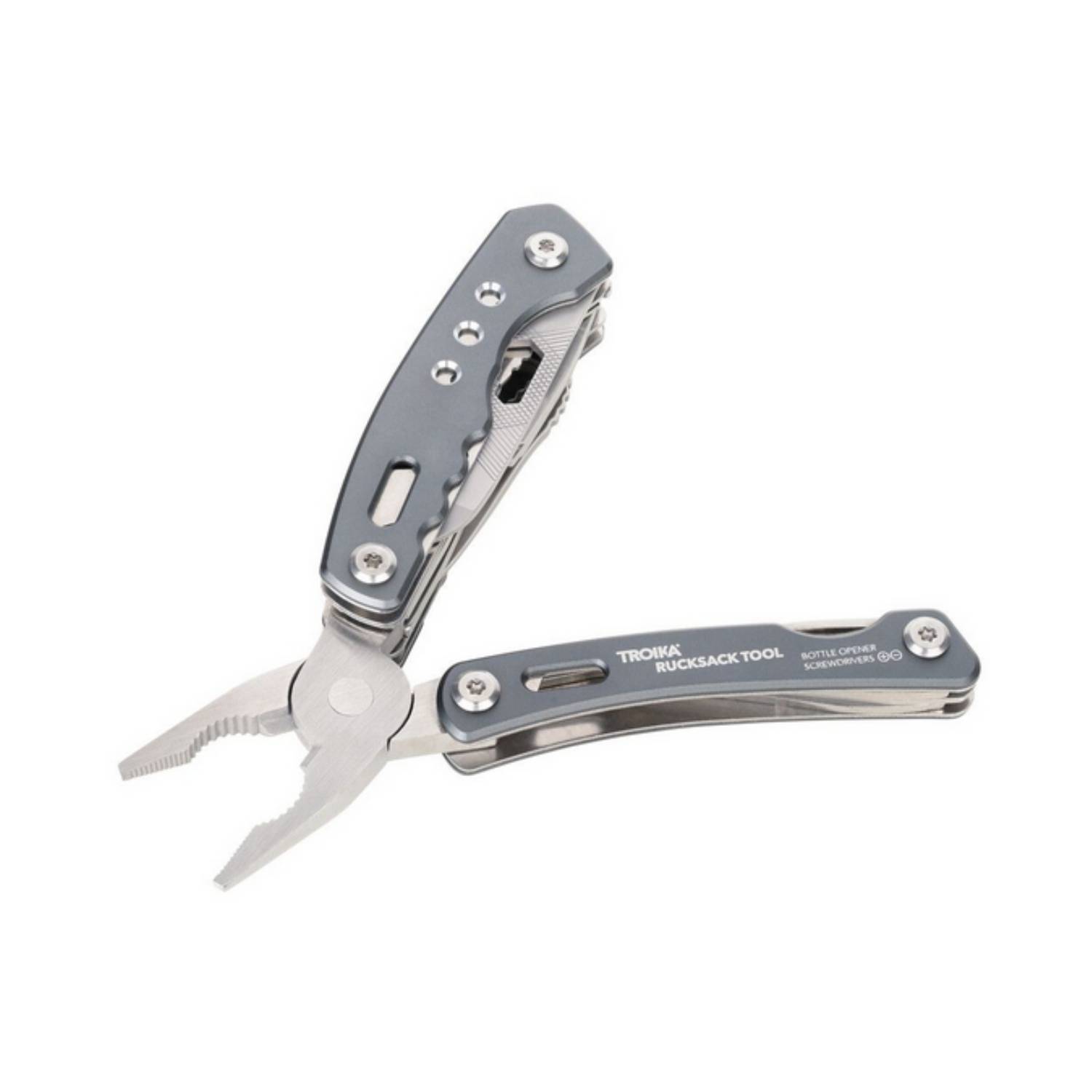 Troika TOL46/GY, Aluminium, Edelstahl, Nylon, Grau, 17 mm, 30 mm, 76 mm