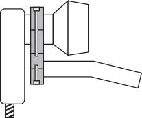 510224 LNB Adapter Passend für (SAT Marke) Kathrein, Astro