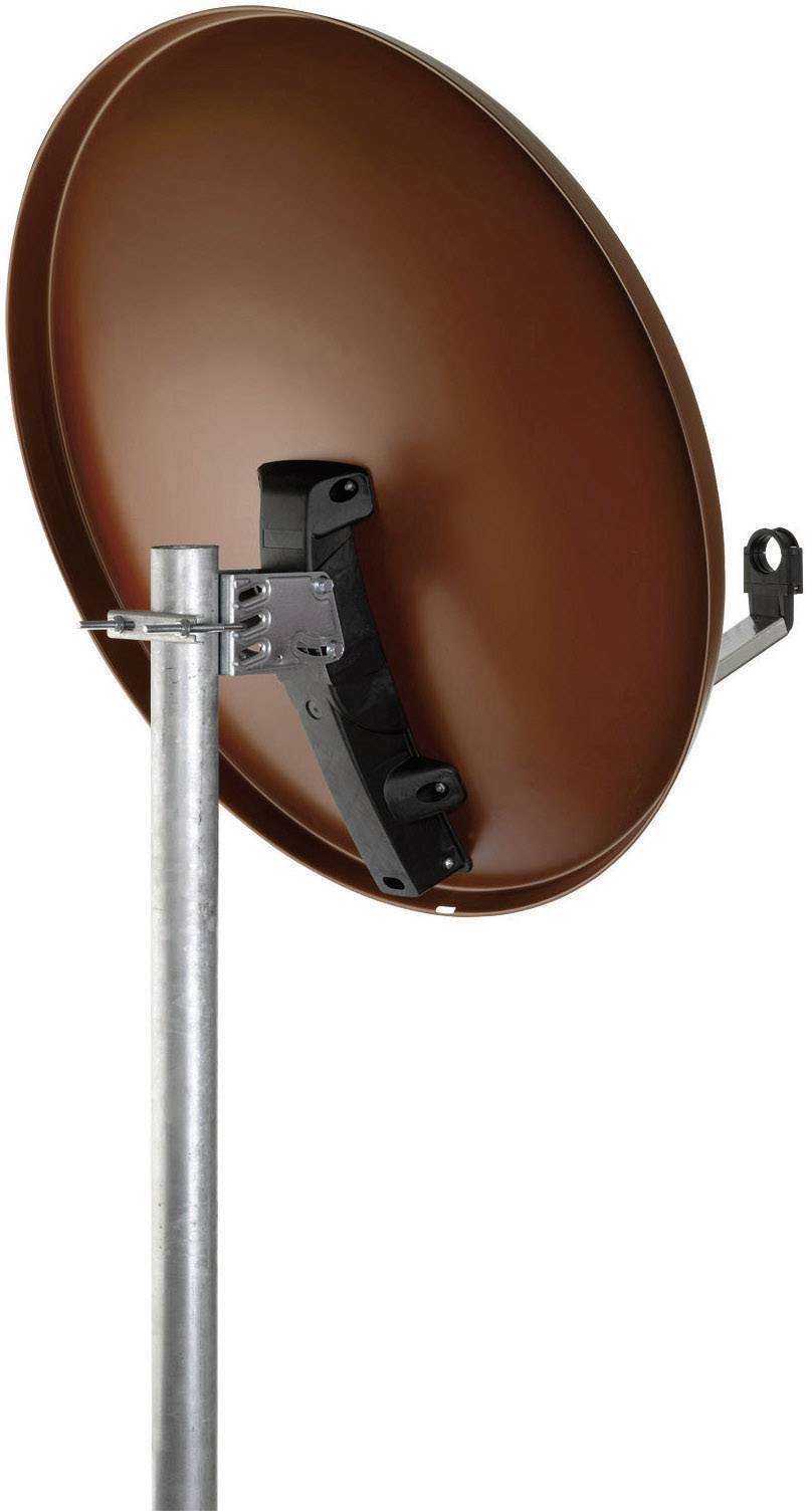 Schwaiger SPI996.2 SAT Antenne 80 cm Reflektormaterial: Stahl Ziegel-Rot