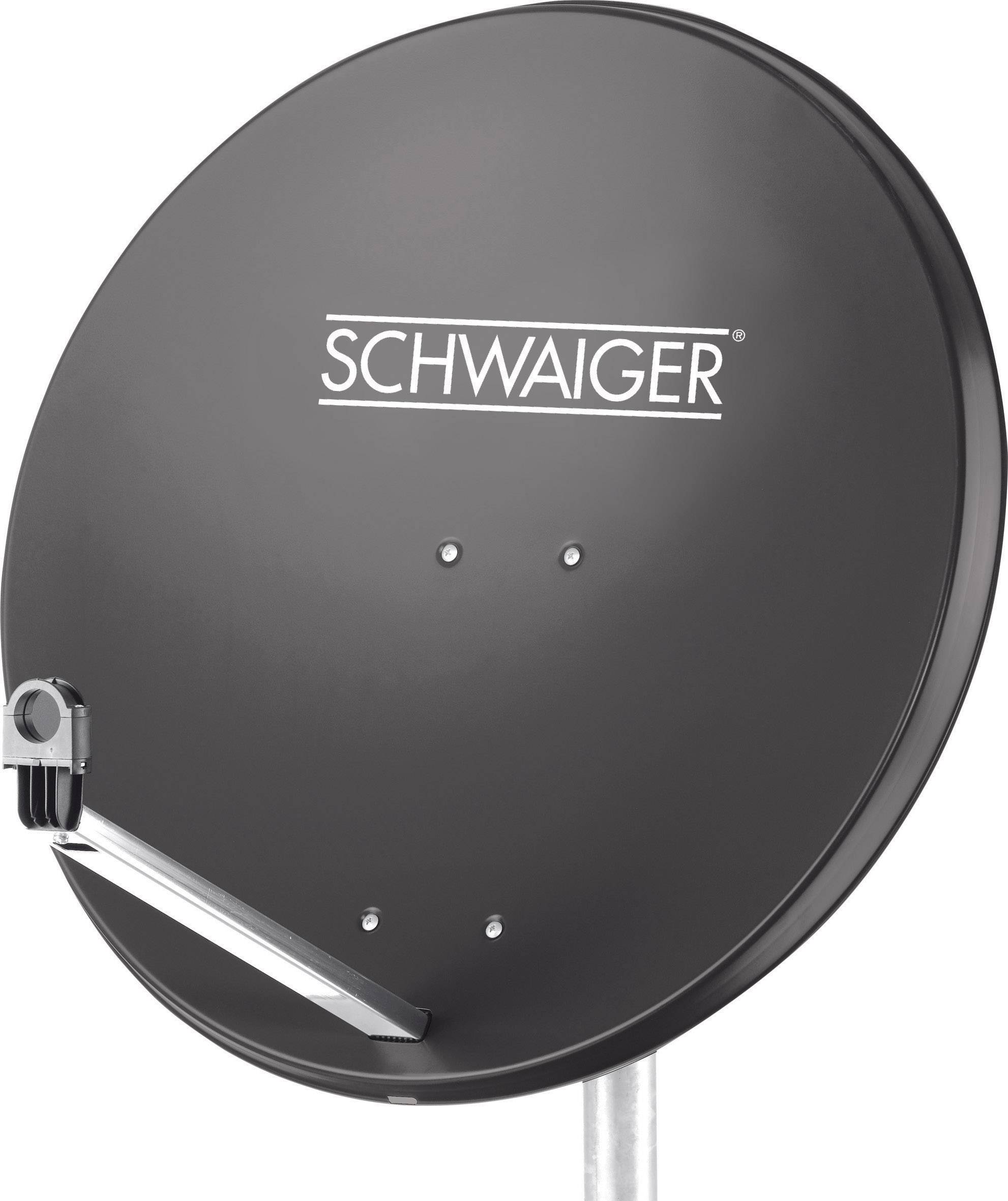 Schwaiger SPI996.1 SAT Antenne 80cm Reflektormaterial: Stahl Anthrazit