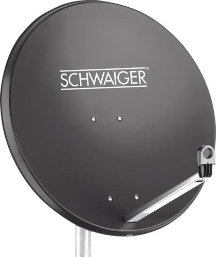 Schwaiger SPI996.1 SAT Antenne 80cm Reflektormaterial Stahl Anthrazit  - Onlineshop Voelkner