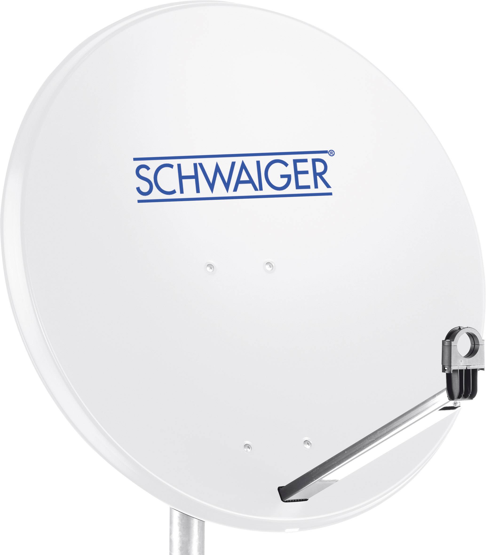 Schwaiger SPI996.0 SAT Antenne 80cm Reflektormaterial: Stahl Hellgrau