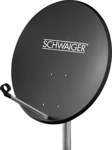 Schwaiger SPI550.1 SAT Antenne 60cm Reflektormaterial Stahl Anthrazit  - Onlineshop Voelkner