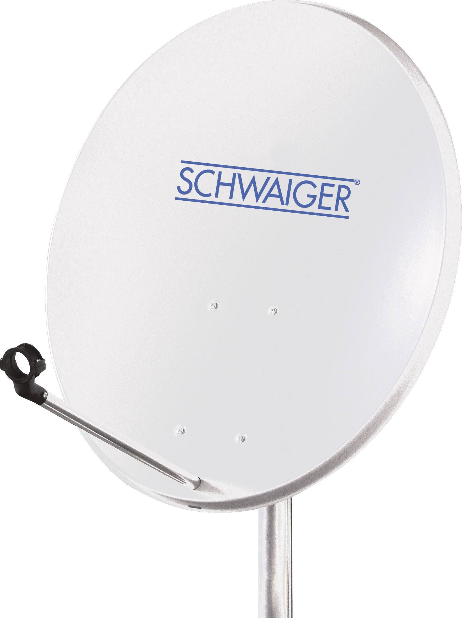Schwaiger SPI550.0 SAT Antenne 60cm Reflektormaterial: Stahl Hellgrau