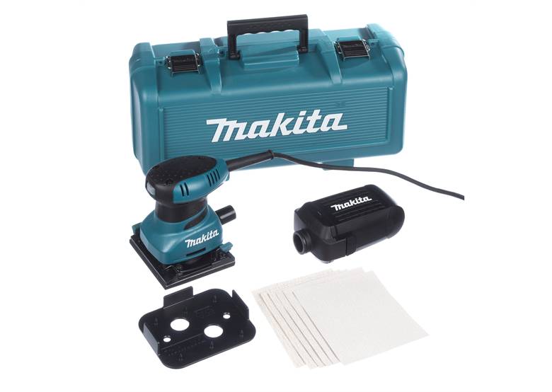 Makita BO 4556 K Schwingschleifer 200 Watt 114 x 140 mm + Koffer