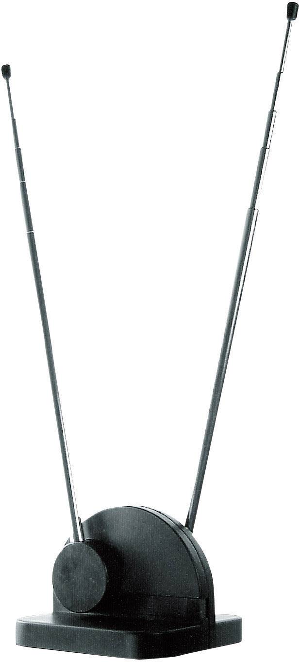 Axing TZA 6-00 Passive DVB-T/T2-Teleskopantenne Innenbereich  Schwarz