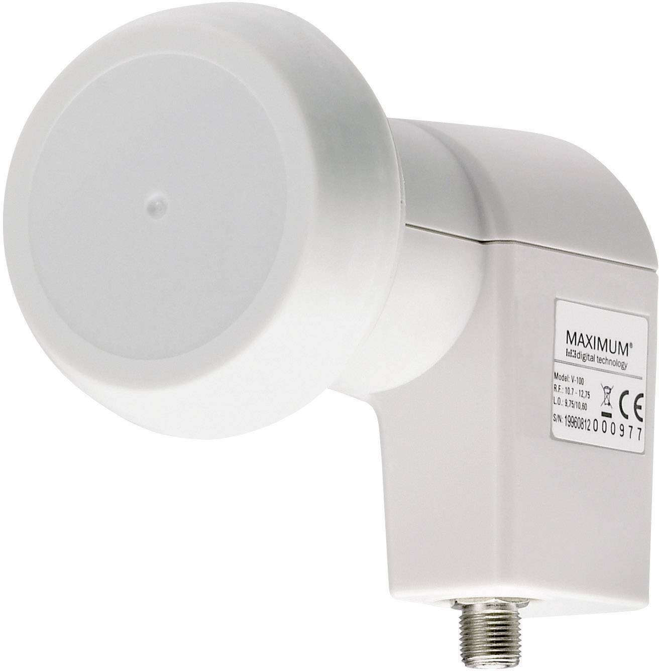 Maximum Pro P-1 Single-LNB Teilnehmer-Anzahl: 1 Feedaufnahme: 40mm