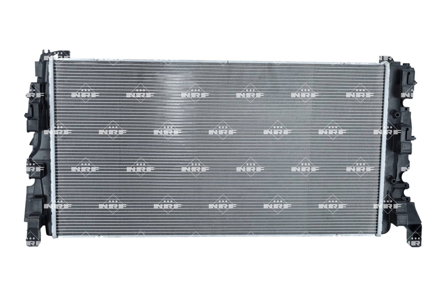 Kühler Motorkühlung Kühlrippen gelötet 680 - 372 mm Alu NRF für u.a. BMW 2er