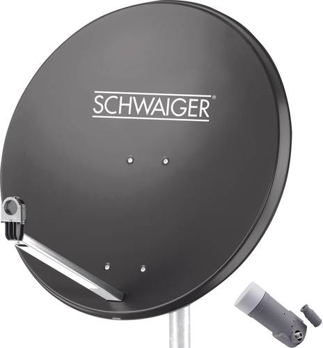 Schwaiger SPI9961SET1 SAT Anlage ohne Receiver Teilnehmer Anzahl 1 80cm  - Onlineshop Voelkner