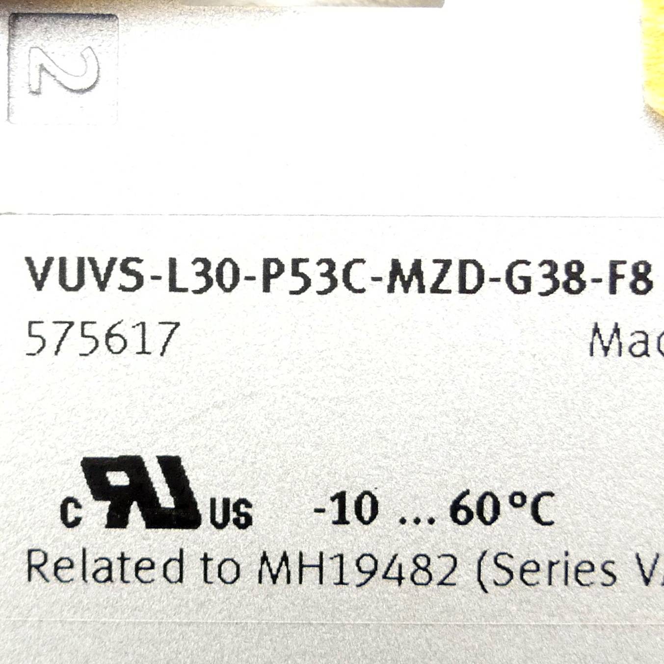 FESTO 5/3 Wegeventil 575617 (VUVS-L30-P53C-MZD-G38-F8)