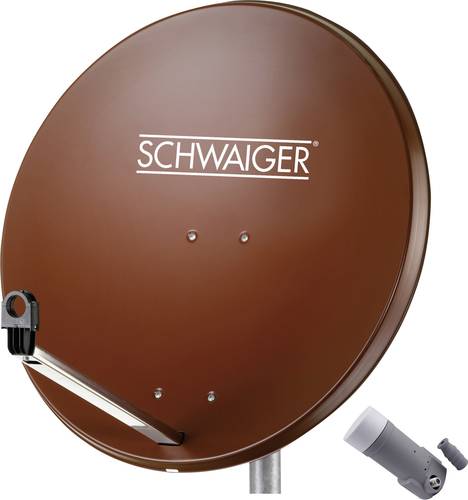 Schwaiger SPI9962SET1 SAT Anlage ohne Receiver Teilnehmer Anzahl 1 80cm  - Onlineshop Voelkner
