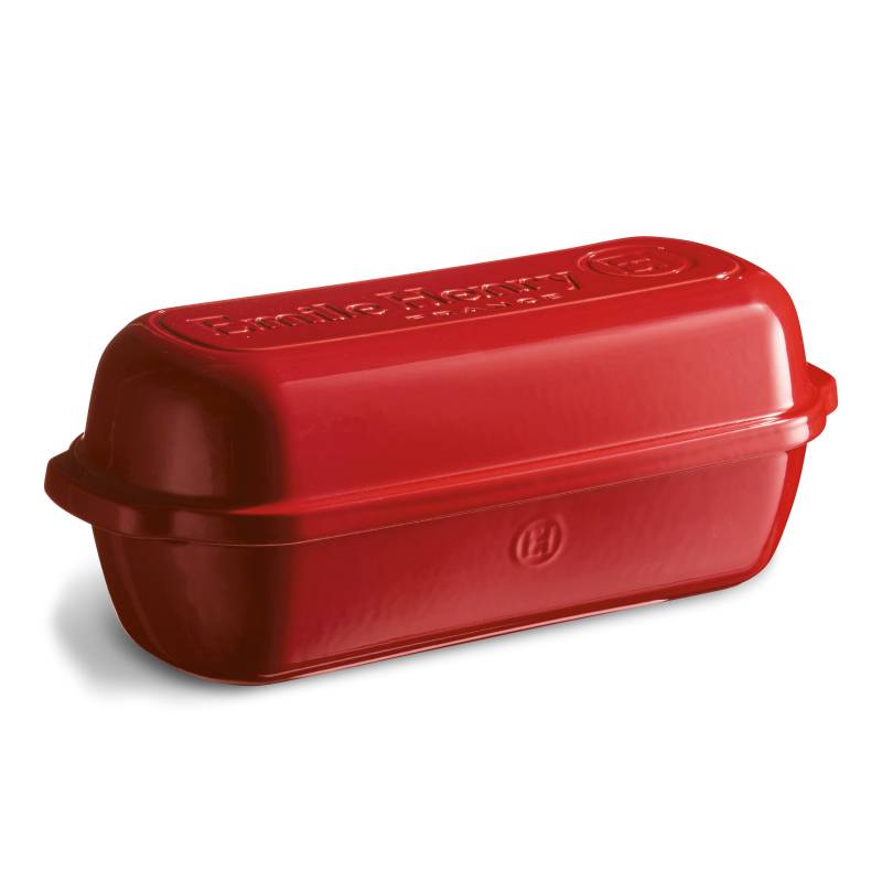Emile Henry EH349503, Brotform, Oval, 4,5 l, -20 °C, 270 °C, Rot