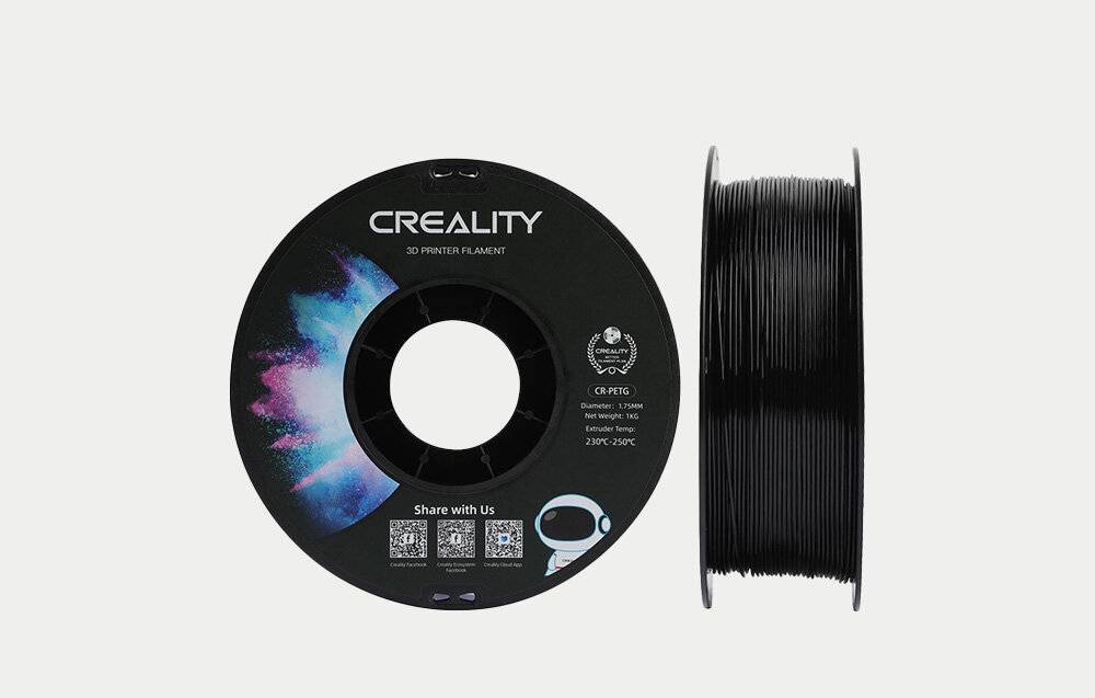 Creality3D - Schwarz - 1 kg - Box - CR-PETG-Filament (3D)