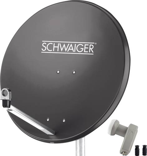 Schwaiger SPI9961SET2 SAT Anlage ohne Receiver Teilnehmer Anzahl 2 80cm  - Onlineshop Voelkner