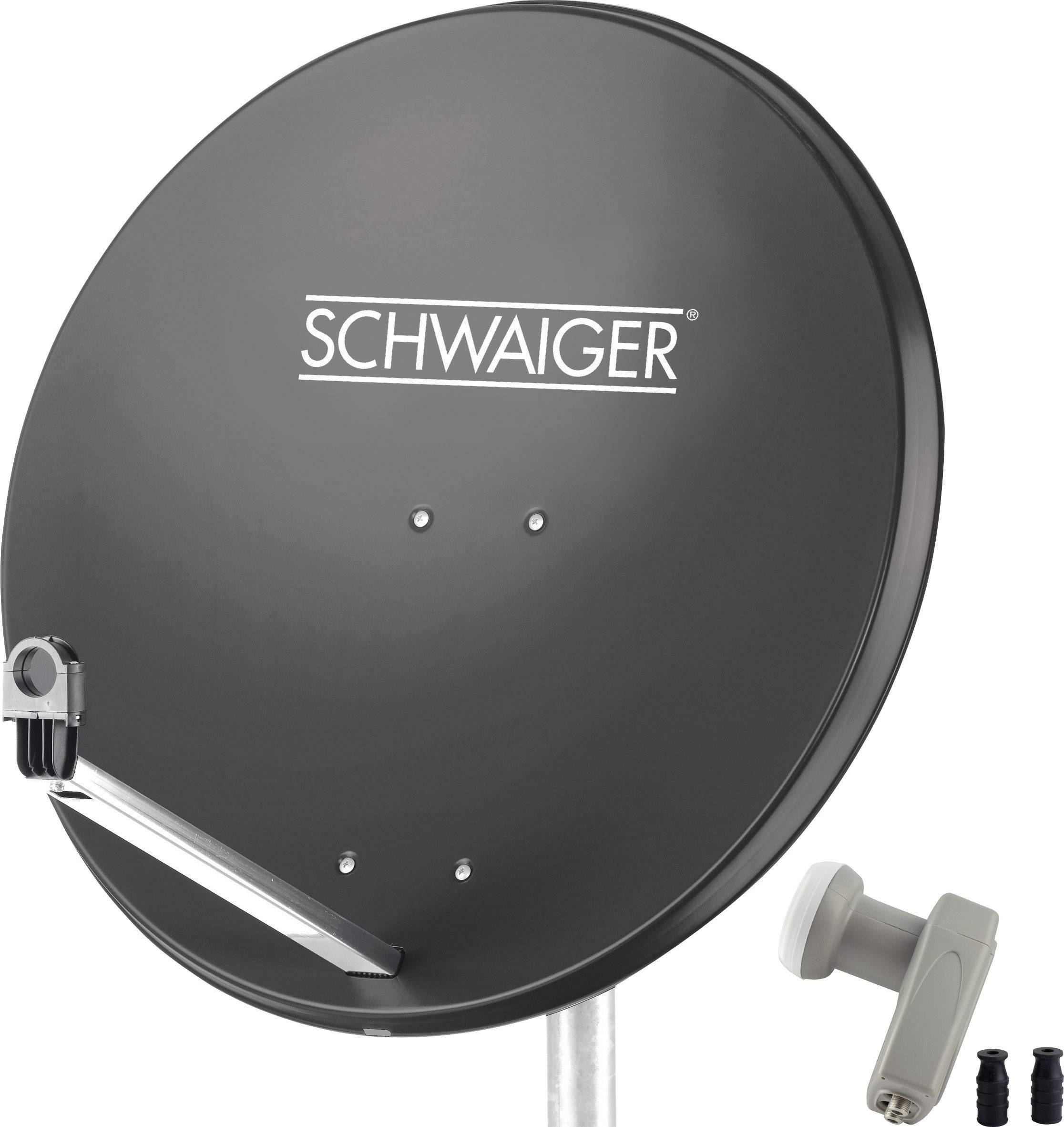 Schwaiger SPI9961SET2 SAT-Anlage ohne Receiver Teilnehmer-Anzahl: 2 80cm