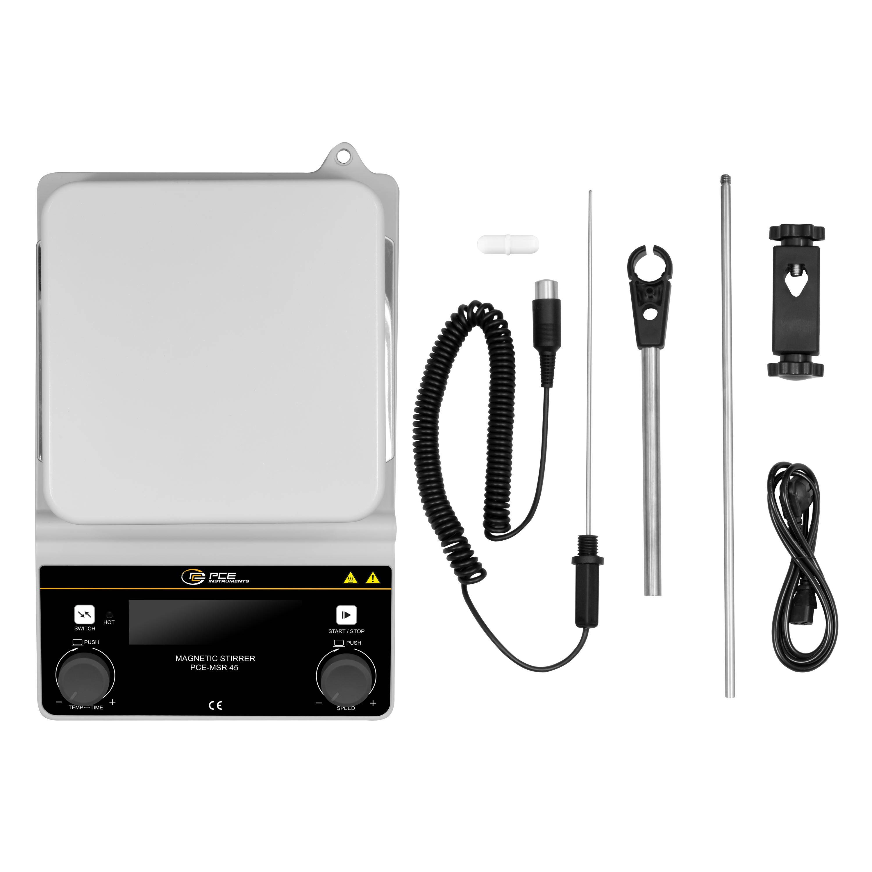 PCE Instruments PCE-MSR 45 Laborrührer 950W 20kg Kunststoff mit Heizplatte