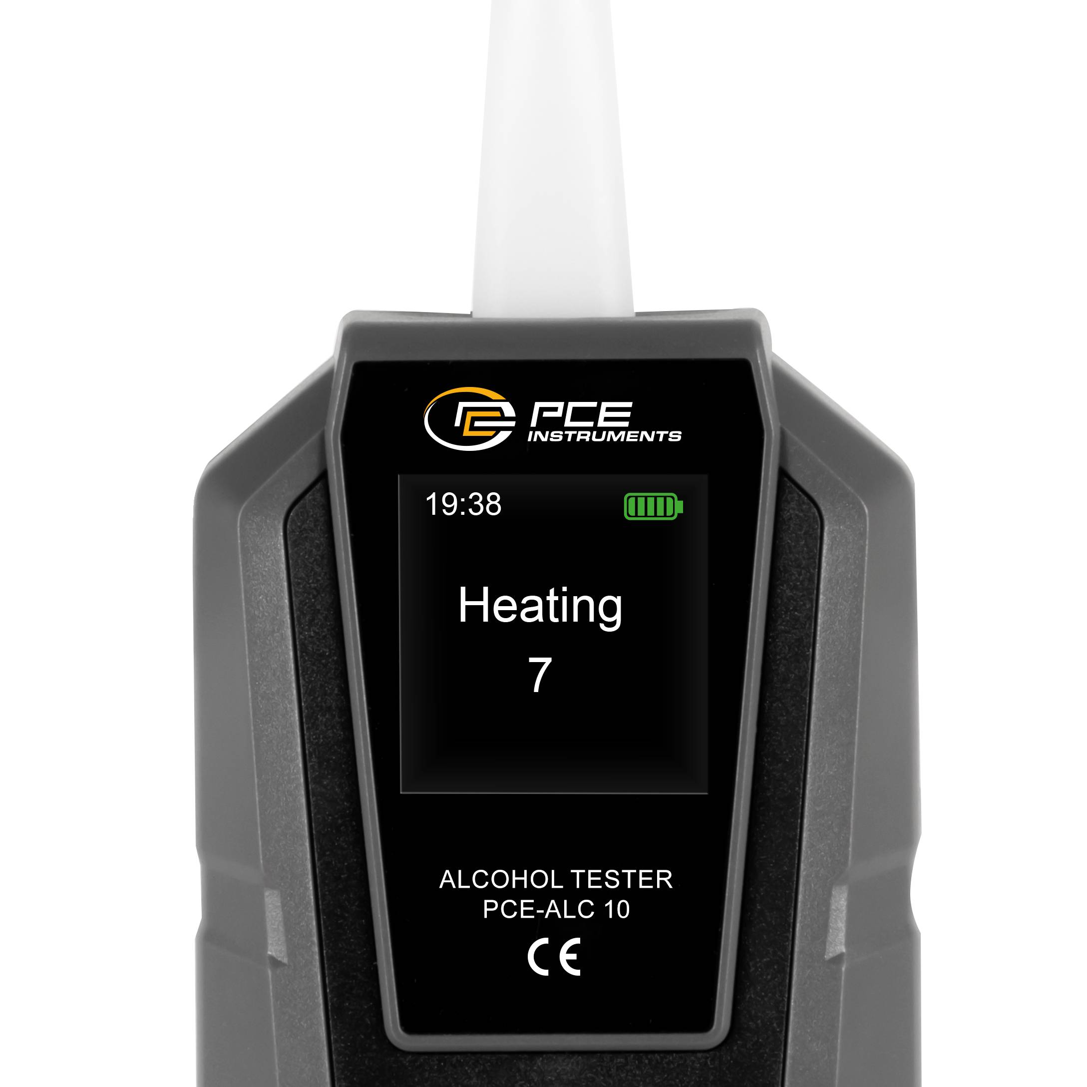 PCE Instruments PCE-ALC 10 Alkoholtester Schwarz 0 bis 0.4 ‰ Countdown-Funktion, inkl. Display