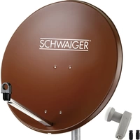 Schwaiger SPI9962SET2 SAT-Anlage ohne Receiver Teilnehmer-Anzahl: 2 80cm Schwaiger SPI9962SET2 SAT-Anlage ohne Receiver Teilnehmer-Anzahl: 2 80cm