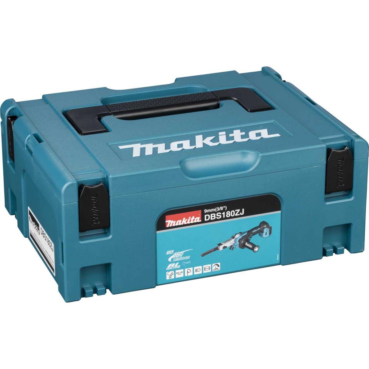 Makita DBS180ZJ Akku-Bandfeile