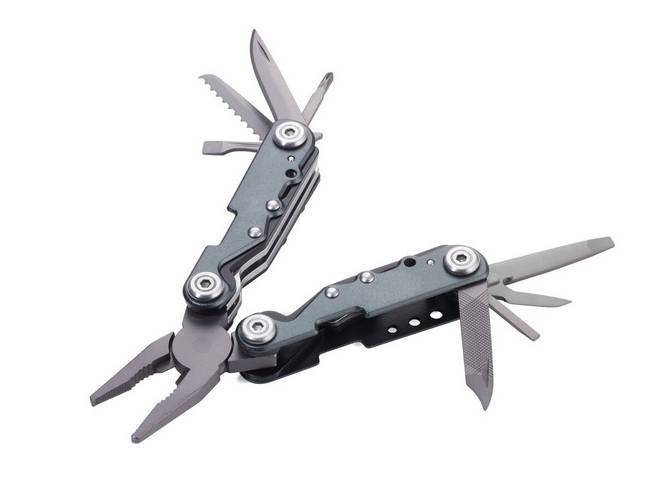 Troika TOL42/GY, Aluminium, Edelstahl, Grau, 19 mm, 32 mm, 70 mm, 118 g