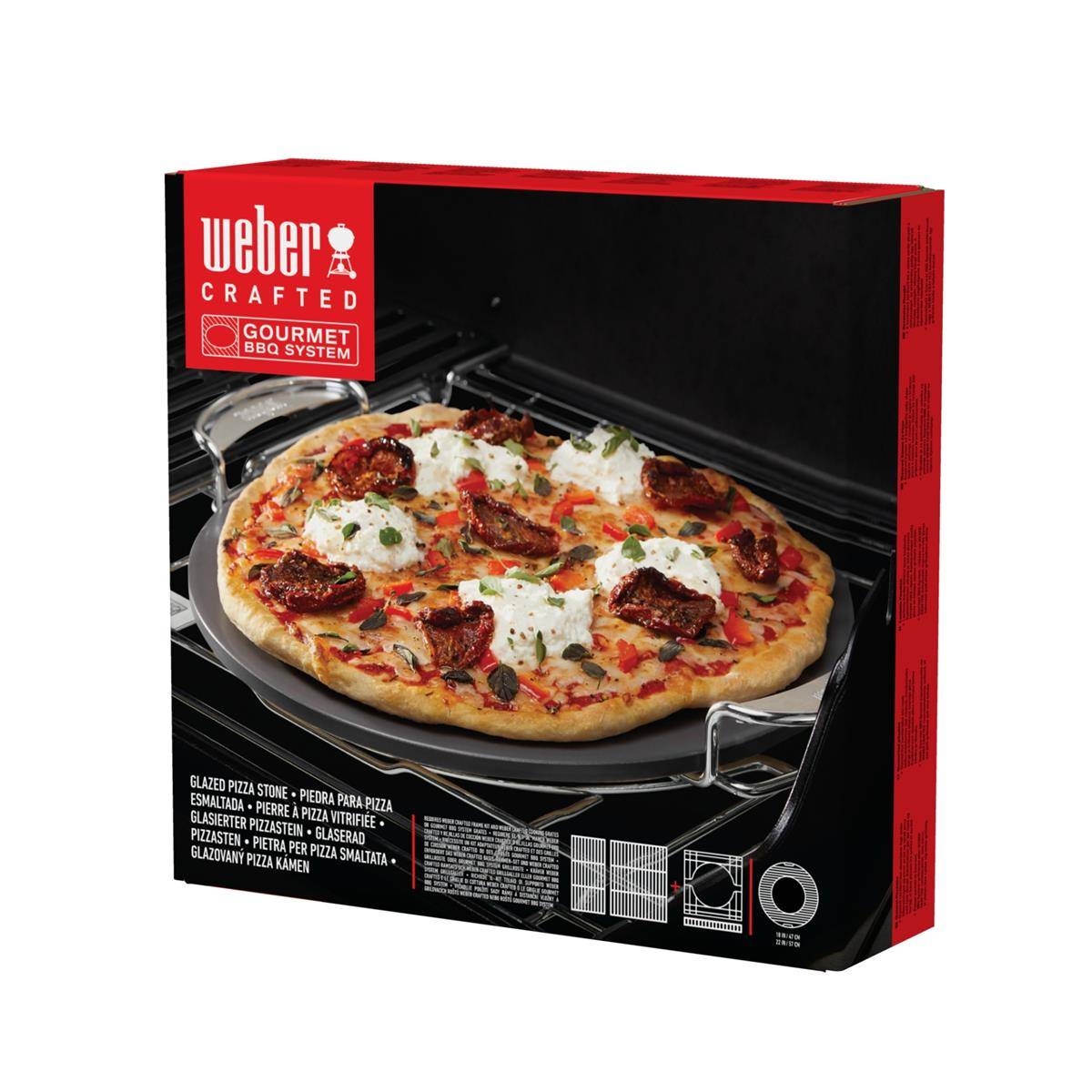 Weber 8861 Weber Crafted - Backstein rund