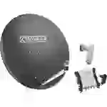 Schwaiger SPI9961SET6 SAT-Anlage ohne Receiver Teilnehmer-Anzahl: 8 80cm Schwaiger SPI9961SET6 SAT-Anlage ohne Receiver Teilnehmer-Anzahl: 8 80cm