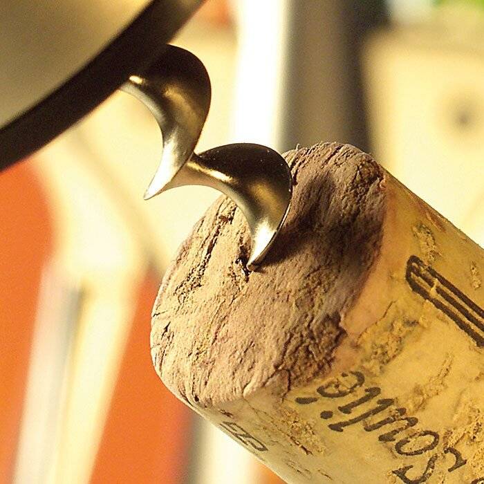 Westmark Hebelkorkenzieher Fino Monopol, Flügelkorkenzieher, Silber, Zink Stahl, Deutschland, 203 mm, 7541 mm