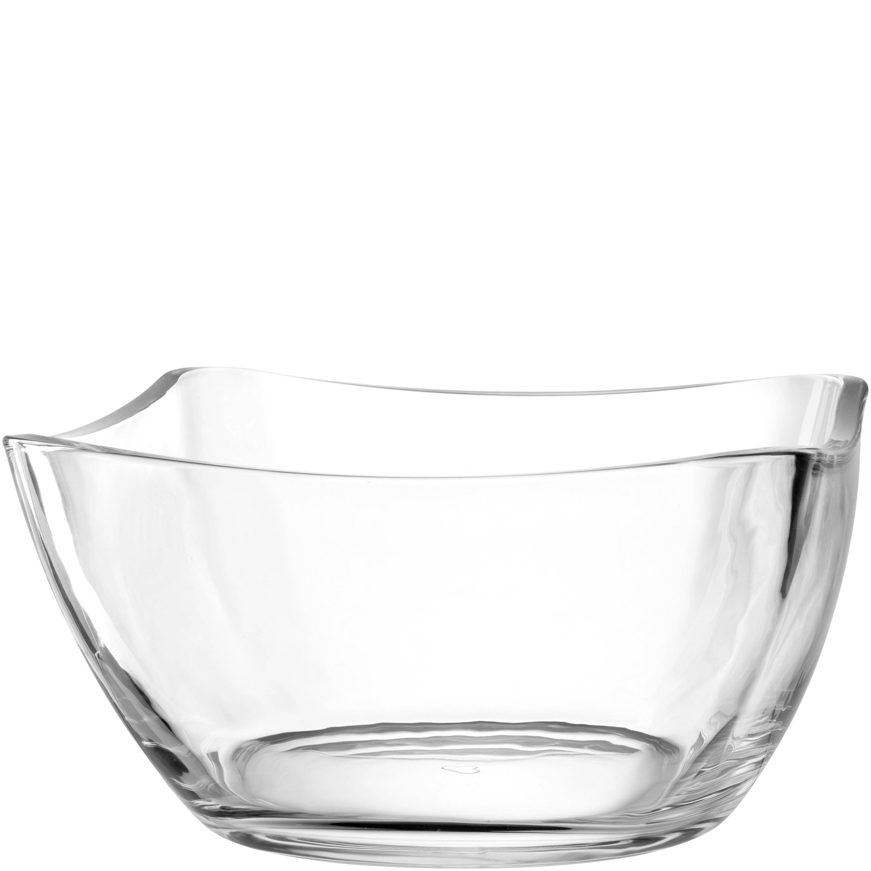 LEONARDO HOME Piazza Schale, 1 Stück, spülmaschinenfeste Servierschale, Glasschale zum