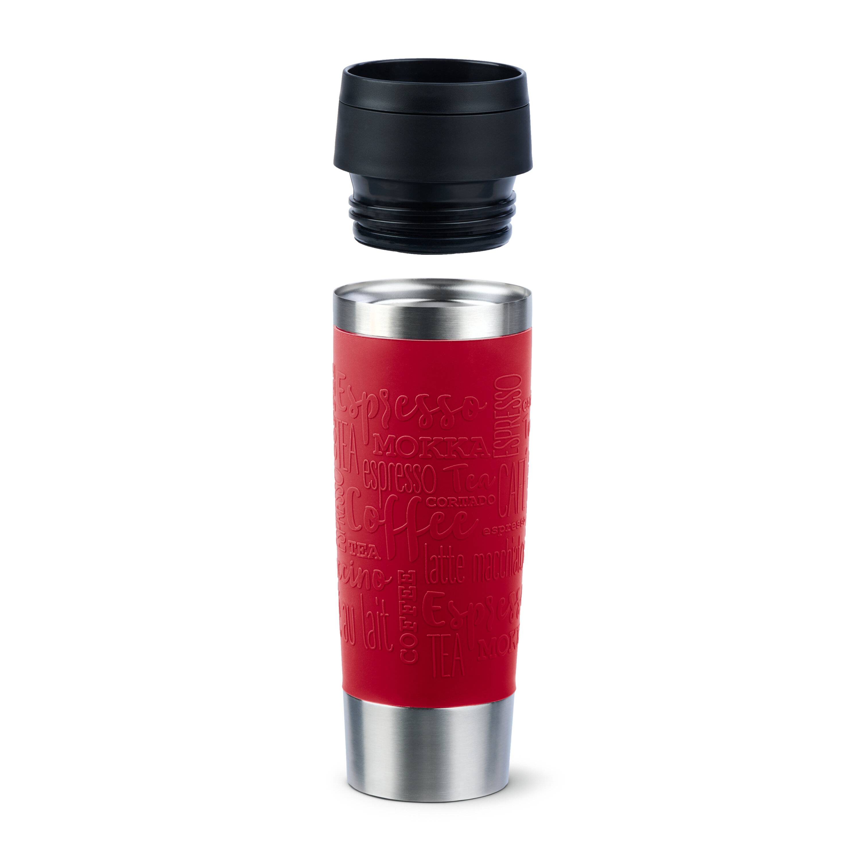 Emsa N20222 Travel Mug Classic Isolierbecher 0,5 Liter , neuer Komfort-Schraubverschluss