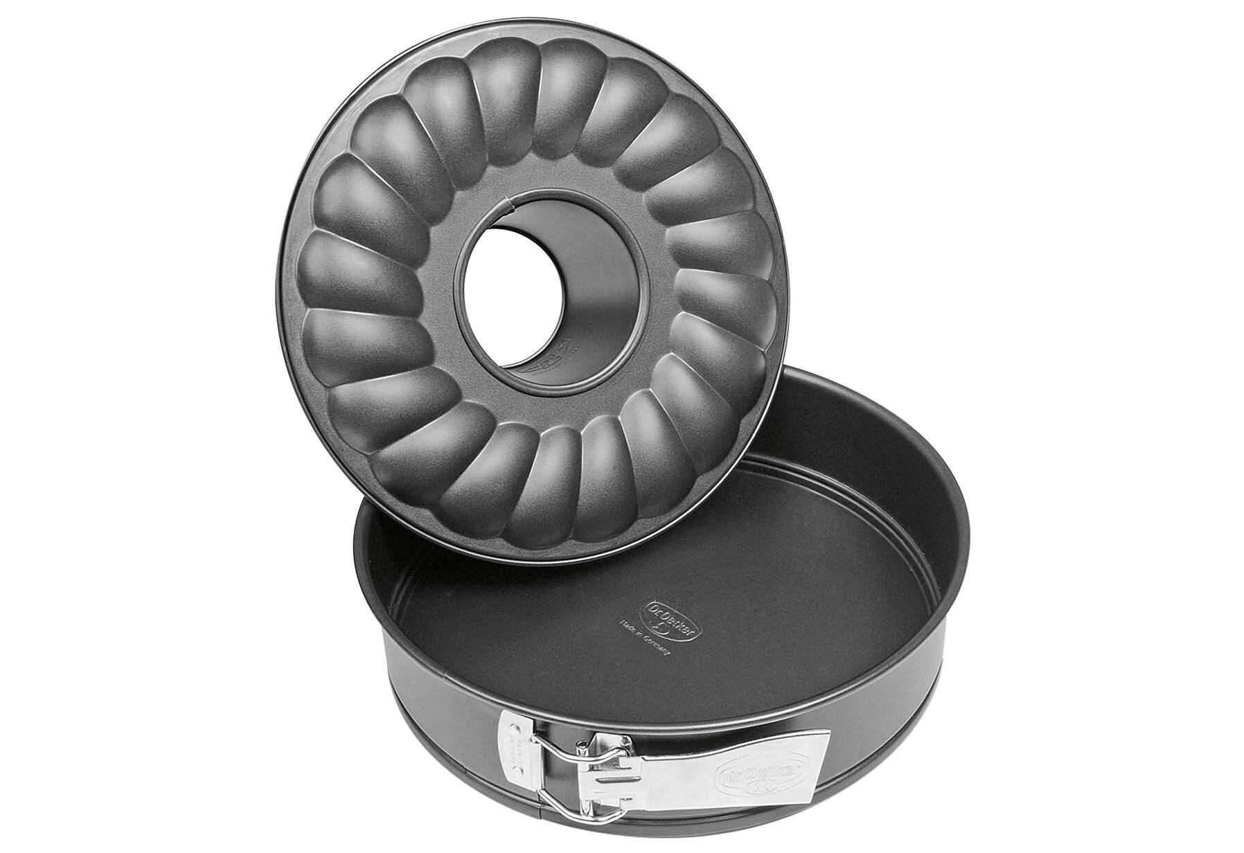 Dr. Oetker Springform Classic Ø28cm mit Flach- u. Rohrboden PFAS FREE