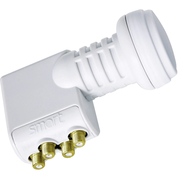 Smart Titanium Universal TQ Quattro-LNB Teilnehmer-Anzahl: 4 Feedaufnahme: 40mm Hellgrau Smart Titanium Universal TQ Quattro-LNB Teilnehmer-Anzahl: 4 Feedaufnahme: 40mm Hellgrau