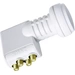 Smart Titanium Universal TQ Quattro-LNB Teilnehmer-Anzahl: 4 Feedaufnahme: 40mm Hellgrau Smart Titanium Universal TQ Quattro-LNB Teilnehmer-Anzahl: 4 Feedaufnahme: 40mm Hellgrau