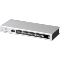 ATEN VS481A-AT-G 4 Port HDMI-Switch über PC steuerbar, mit Fernbedienung 1920 x 1200 Pixel ATEN VS481A-AT-G 4 Port HDMI-Switch über PC steuerbar, mit Fernbedienung 1920 x 1200 Pixel