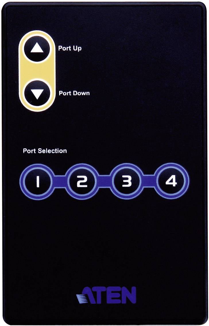 ATEN VS481A-AT-G 4 Port HDMI-Switch über PC steuerbar, mit Fernbedienung 1920 x 1200 Pixel
