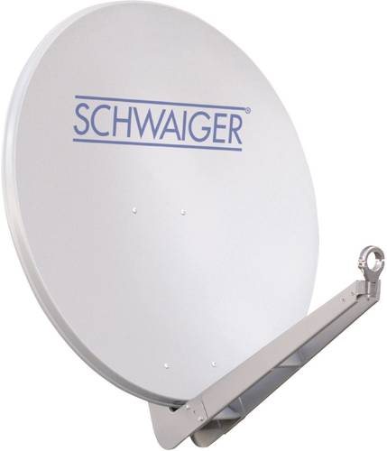 Schwaiger SPI085 SAT Antenne 85cm Reflektormaterial: Aluminium Hellgrau
