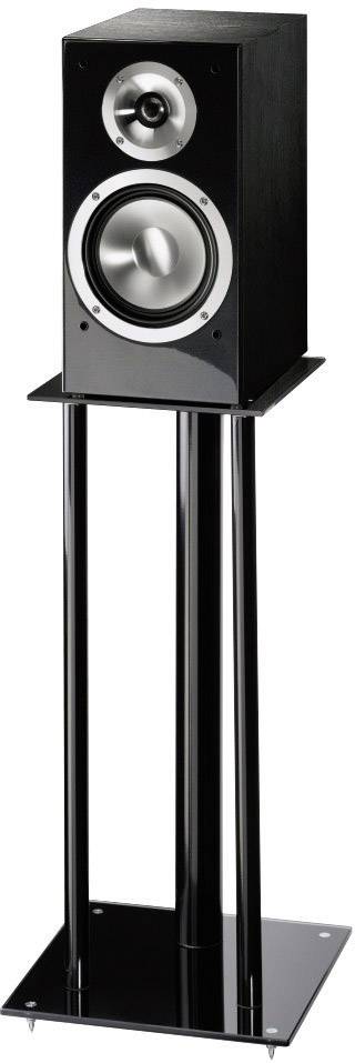Hama Next Lautsprecher-Ständer Starr Boden-/Deckenabstand (max.): 64 cm Schwarz 1 Paar