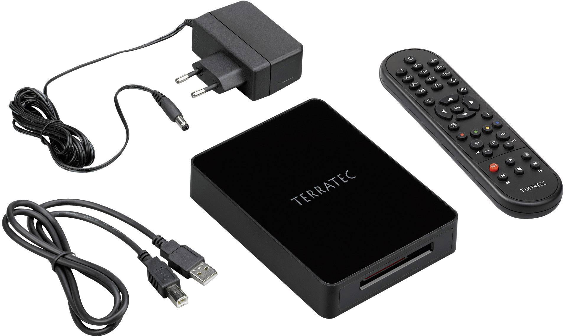 Terratec Cinergy S7 DVB-S2 DVB-S TV-USB-Empfänger mit Fernbedienung, Aufnahmefunktion