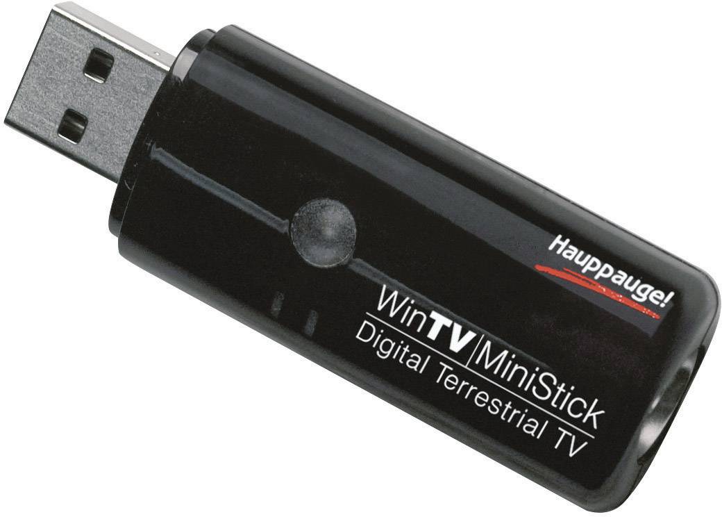 Hauppauge WINTV-Ministick 25 Jahre DVB-T TV-Stick mit DVB-T Antenne, mit Fernbedienung, Aufnahmefunktion Anzahl Tuner: 1