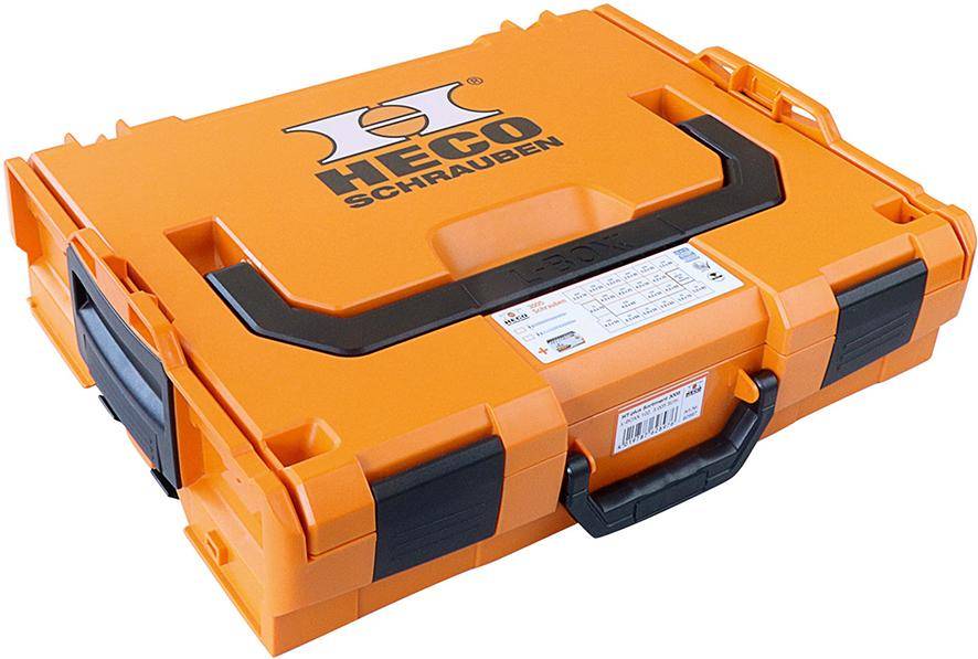 HECO L-BOXX 102 - Sortimentskoffer mit 3.005 Schrauben - Artikel: 4019787628976