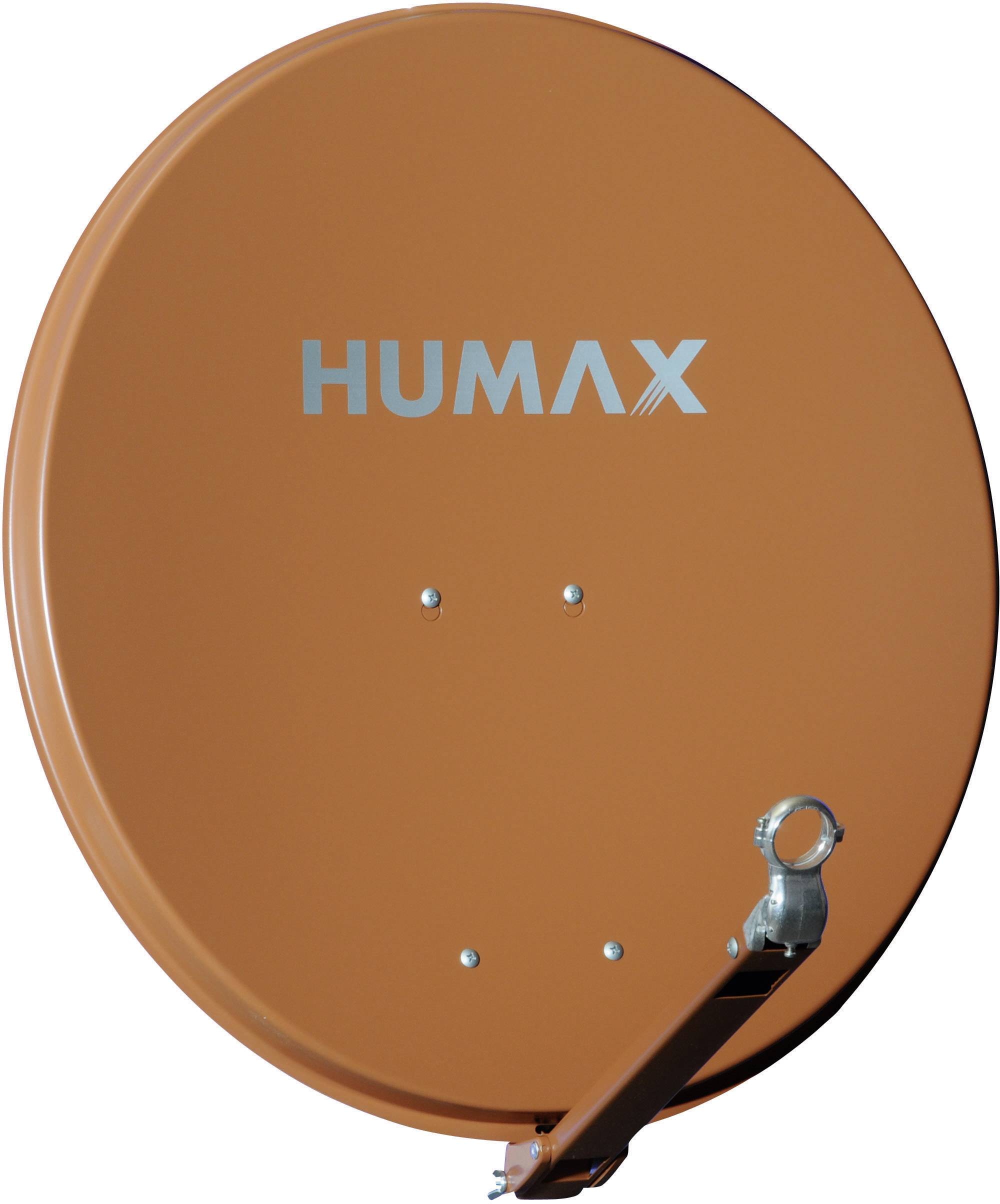 Humax 75 Pro SAT Antenne 75cm Reflektormaterial: Aluminium Ziegel-Rot
