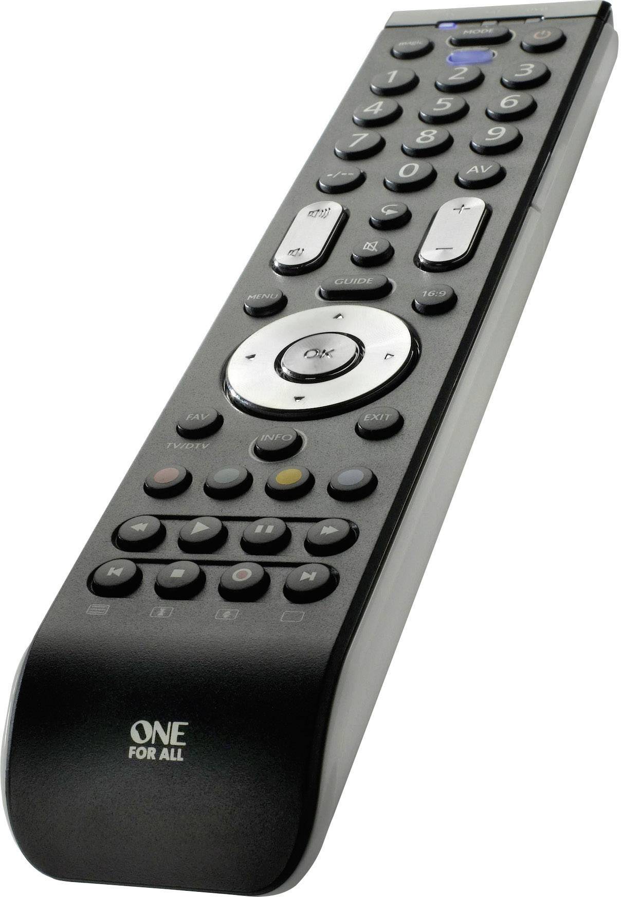 One For All URC 7130 Essence 3 Universal Fernbedienung Schwarz