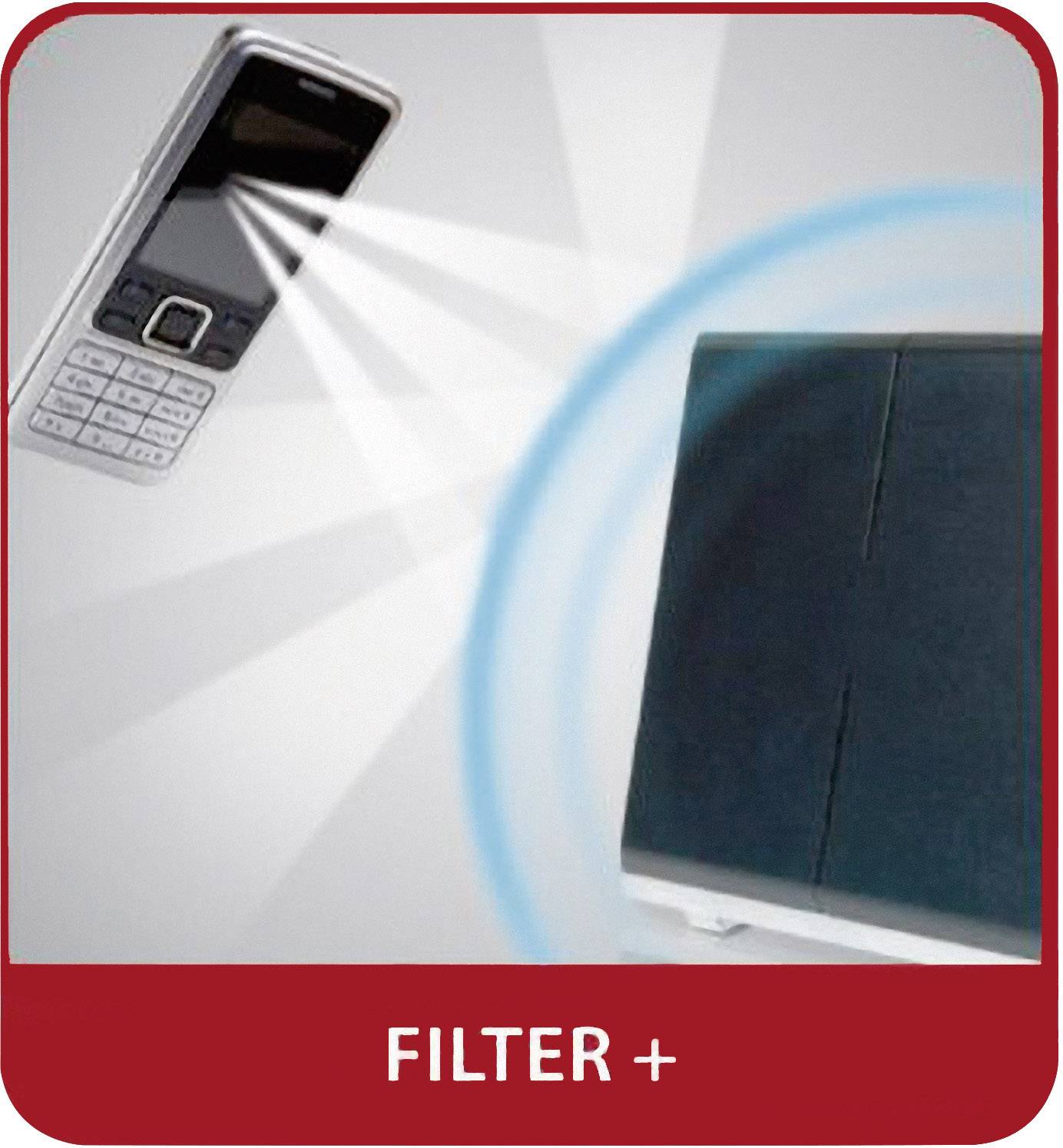 One For All SV 9395 Aktive DVB-T/T2 Flachantenne Innenbereich Verstärkung: 51 dB Schwarz, Silber (gebürstet)